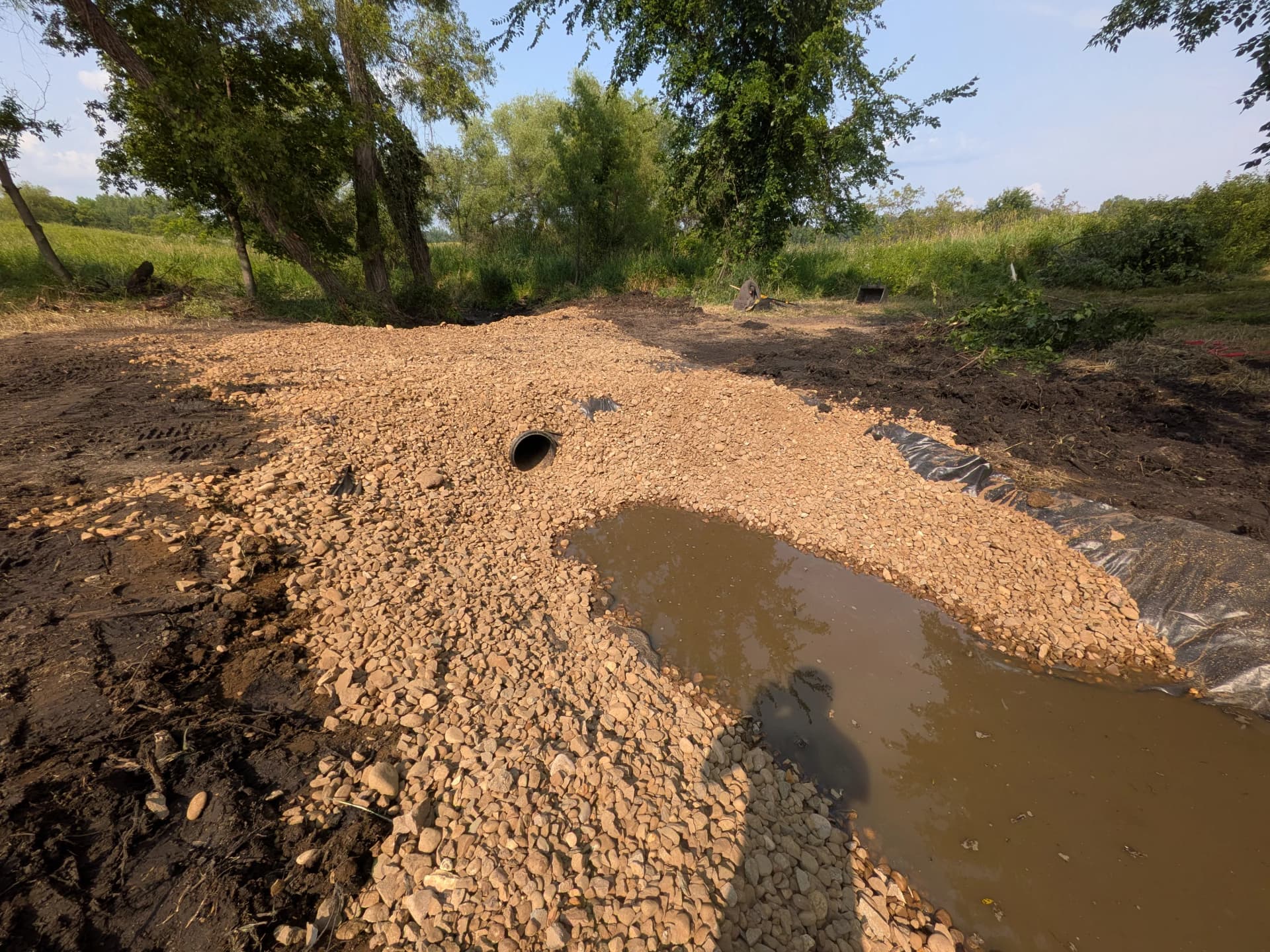 Gallery photos for Collapsed Culvert Repair and Drainage Fix Near New London-Spicer: Image #6