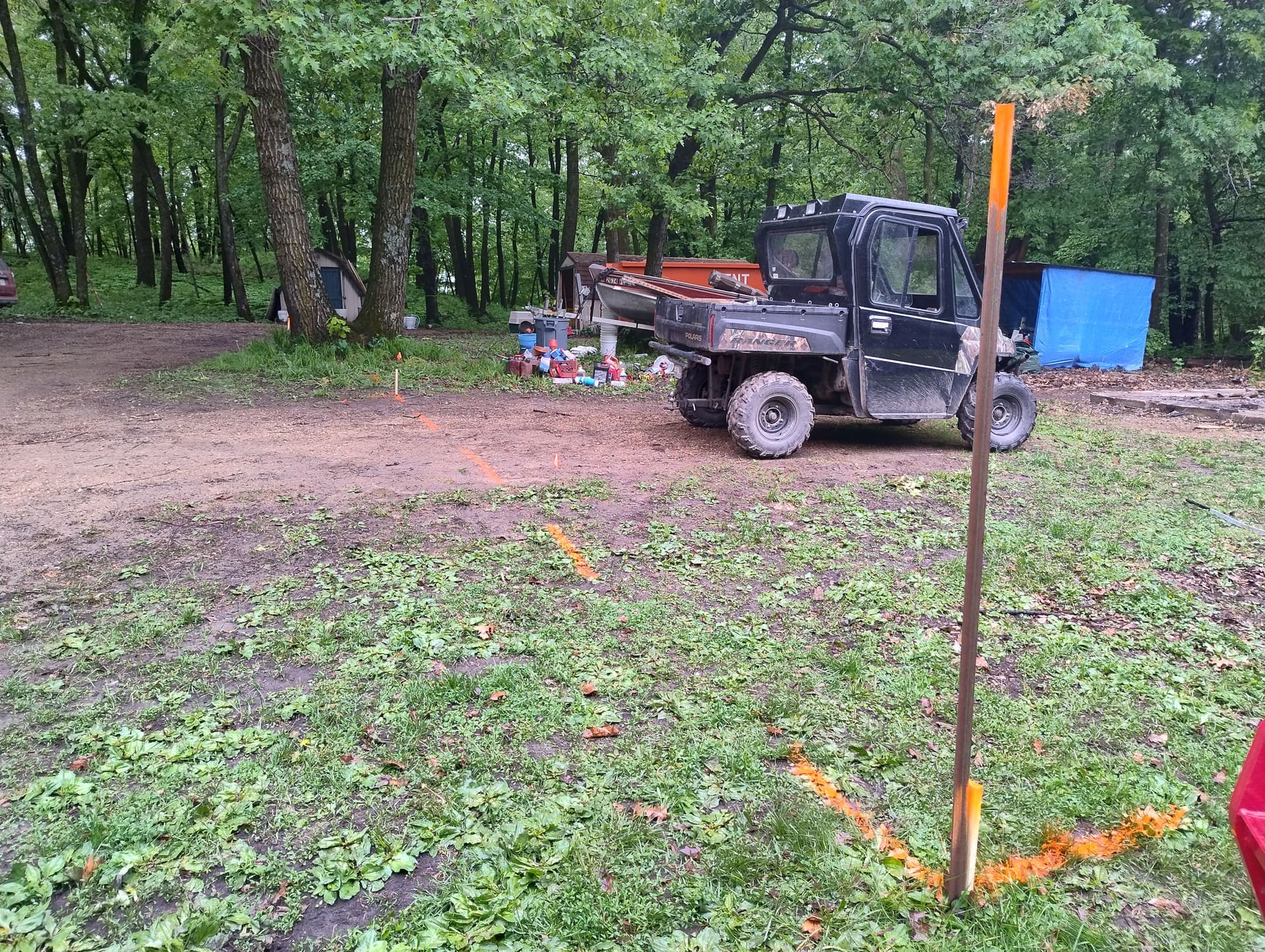 Gallery photos for Land Clearing and Shop Pad Build From the Ground Up: Image #1