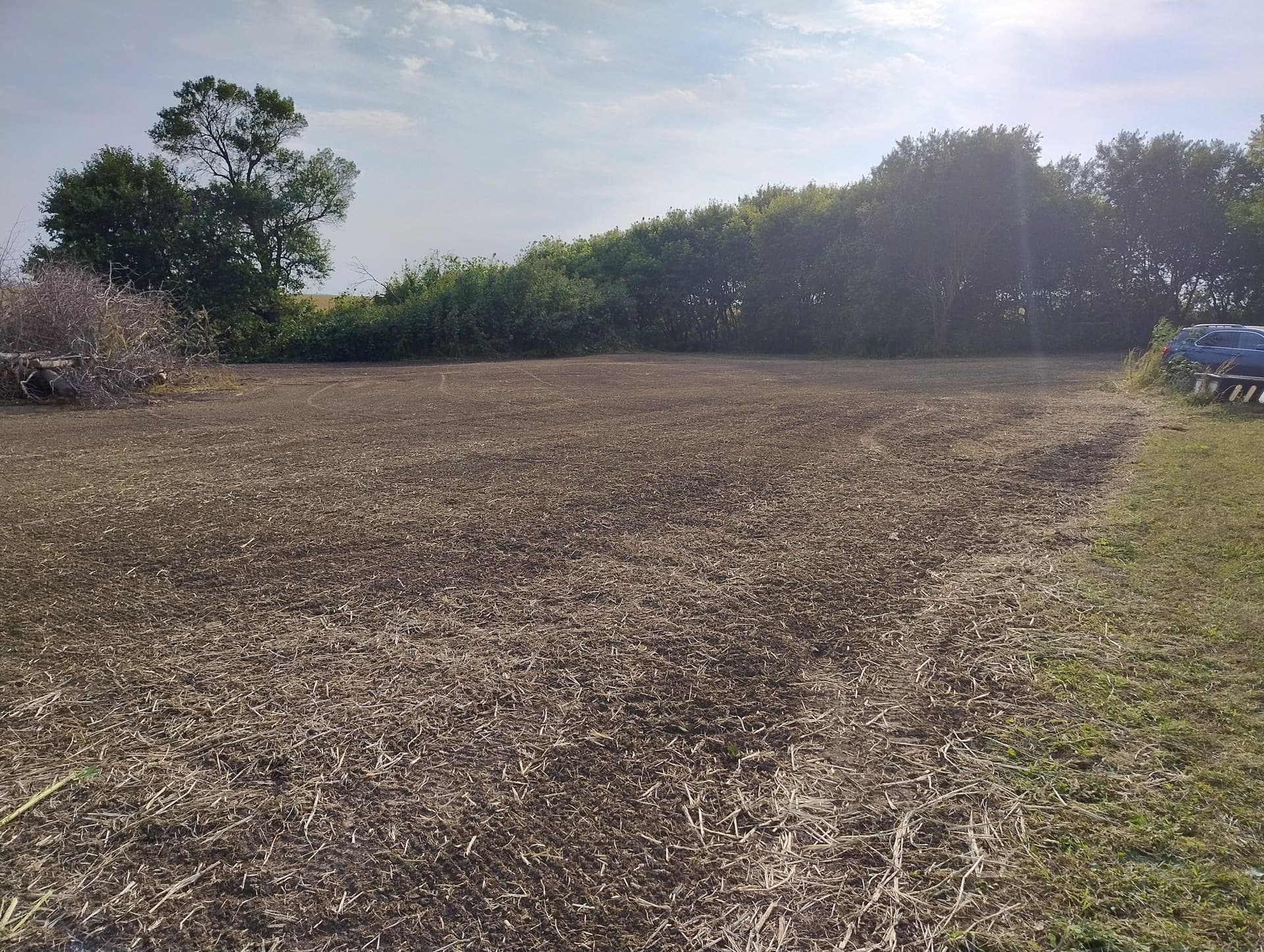 Farm Yard Cleanup and Full Property Seeding Done Right