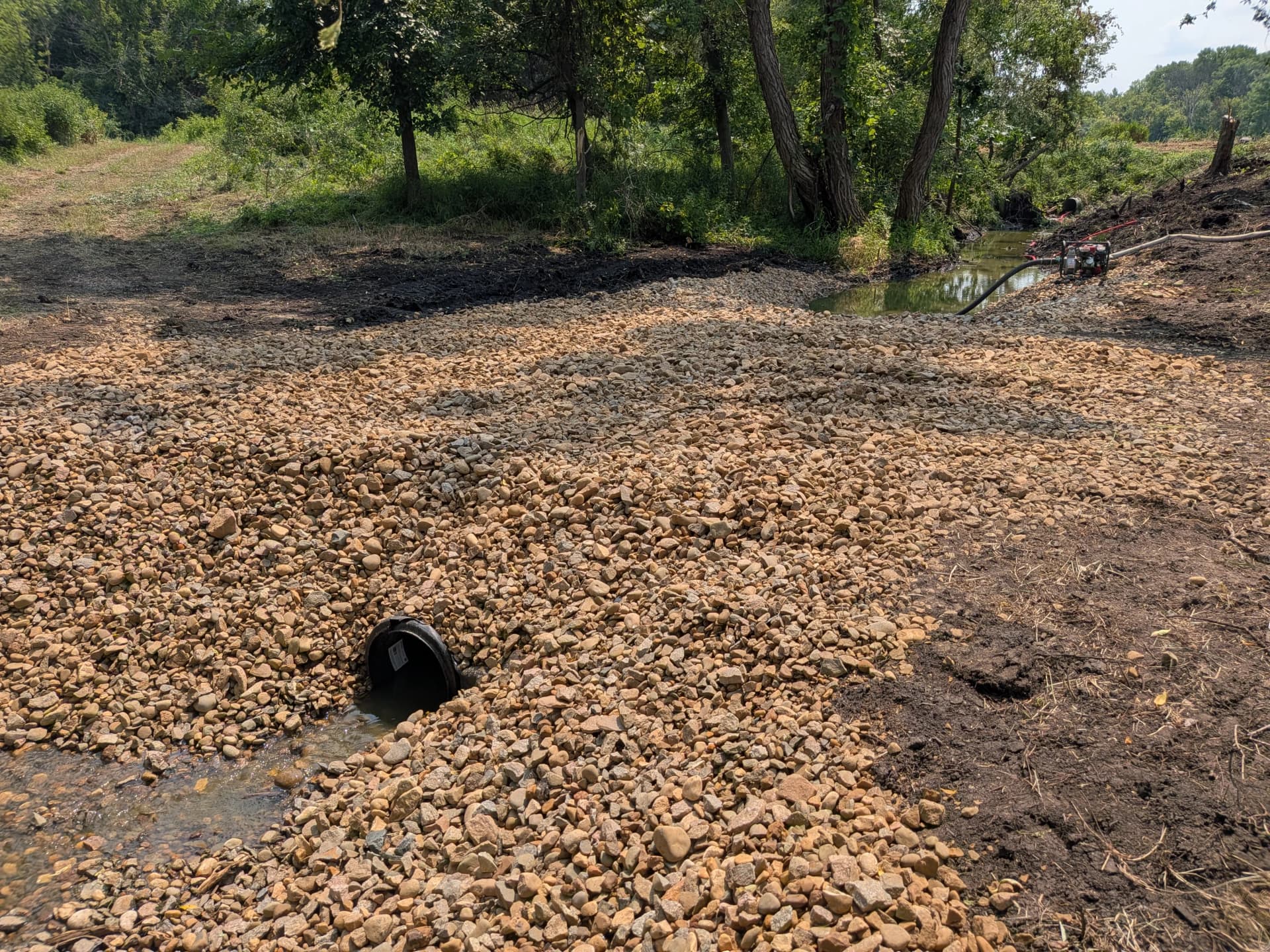 Gallery photos for Collapsed Culvert Repair and Drainage Fix Near New London-Spicer: Image #7