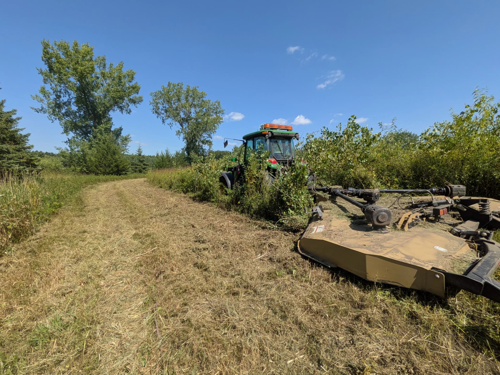 Gallery photos for CRP Brush Removal and Mowing Near Willmar MN: Image #1