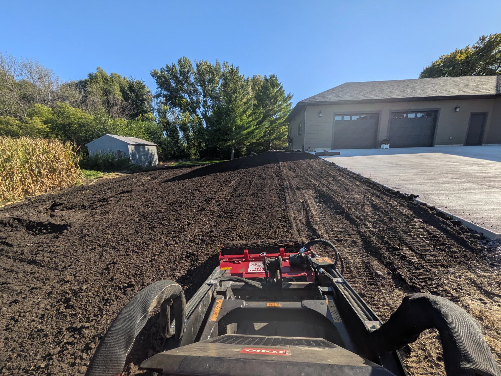 Final Grading and Soil Prep Before the Seed Goes Down image