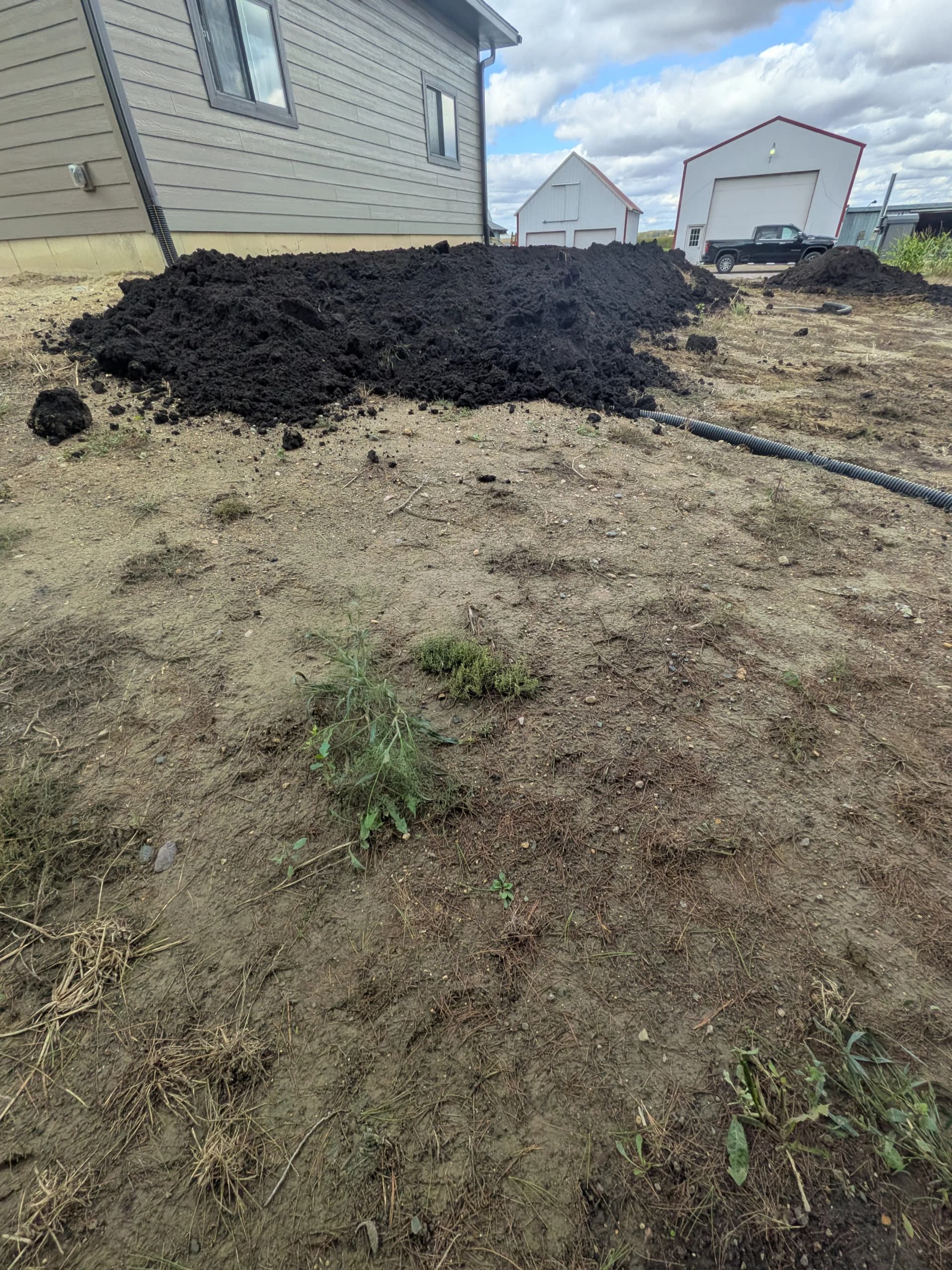 Gallery photos for Rough Grade to Real Yard - Day 1 Soil Prep Work: Image #3